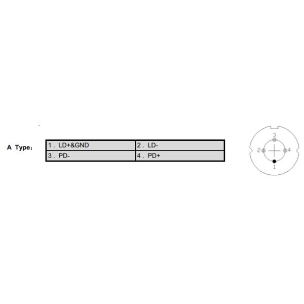 1310nm FP Coaxial LD Module Optical Sub Assembly