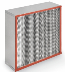 24'X24'X12' HEPA Air Purifier Filter , High Temp HEPA Filter With Top Tank Seal