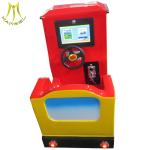Hansel amusement coin operated electric train ride for kids park for sale