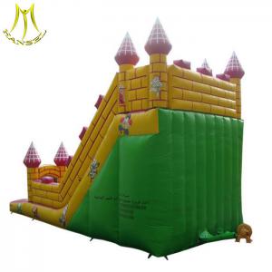 Wholesale Hansel stock pvc material commercial inflatable bounce house inflatable slide supplier from china suppliers