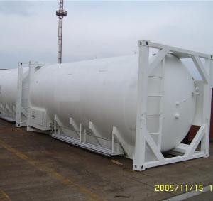 China 10000l mobile liquid oxygen storage tank on sale