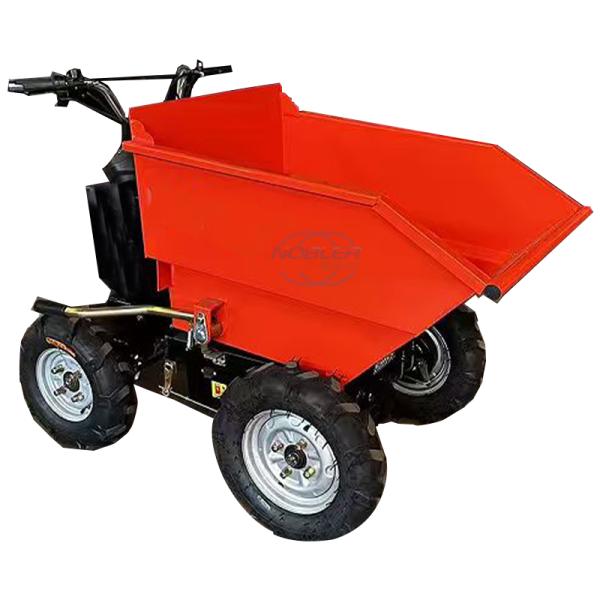 Four Speed Adjustable Electric Mini Dump Truck For Logistics