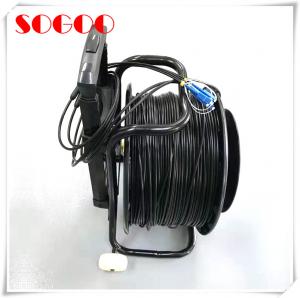 Wholesale Portable Telecom Outdoor Fiber Patch Cable Military Retractable Tactical Optical Cable Reel from china suppliers
