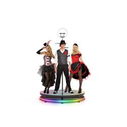 China Automatic Control 360 Selfie Video Booth Portable for sale