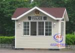 Security Police Prefab Guard House With Enough Inside Space And Complete