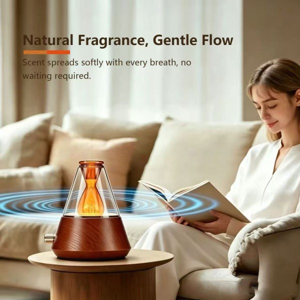 USB Battery Aroma Diffuser with Cold-air Diffusion 8000 Hours Service Life and Customizable Design