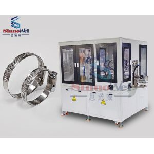 Hose Clamp Machine with High Precision and Welding
