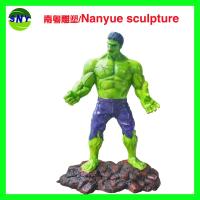 life size fiberglass movie marvel character hulk statue as decoration in park or for sale