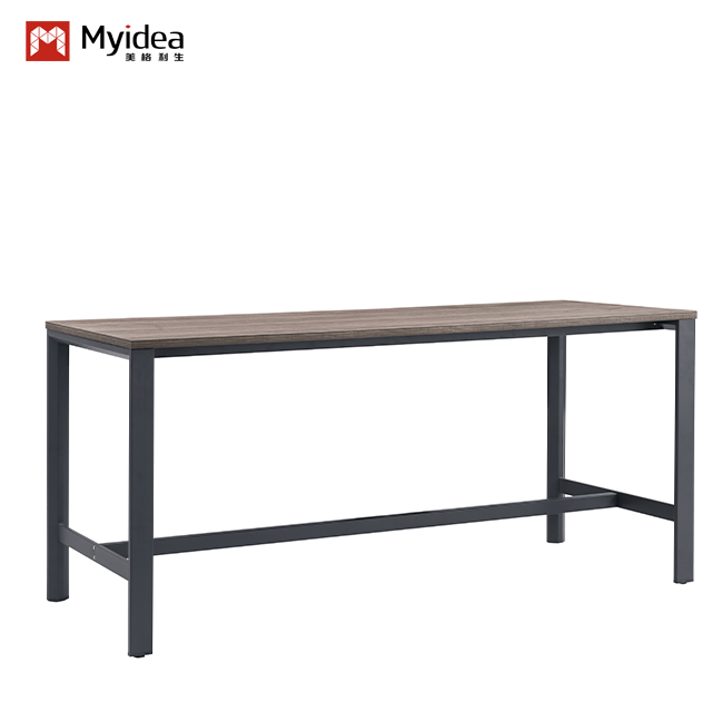 Wholesale Light Industrial Style Office Reception Long Coffee Table, Simple And Practical Tea Cabinet, Storage And Multifunctional Tea Table from china suppliers