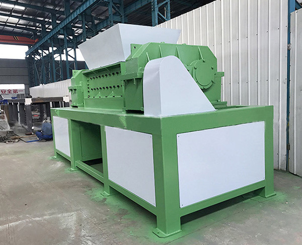 Multifunctional Double Shaft Shredder Straw Metal Crusher Machine