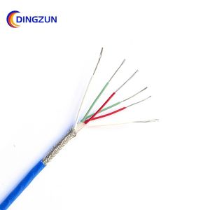 SIHF GLP AFPF 8 Cores High Temperature Multi Core Shielded Cable FEP PFA