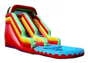 Wholesale Red Commercial Grade Inflatable Bounce House Water Slide for Residential from china suppliers