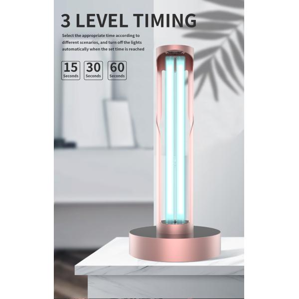 Desktop UV Germicidal Lamp , Household High Output UV Lamp For Room Sterilization