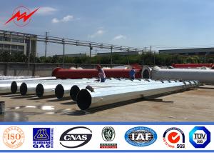Wholesale 220kv Electric Power Transmission Poles Octagonal Steel 160km / H from china suppliers