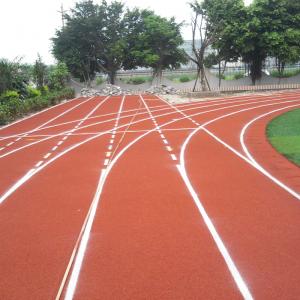 China 3/8 Inch Rubber Athletic Track on sale