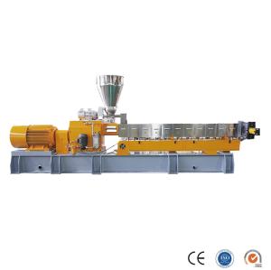 Wholesale EVA TPR TPE TPV TPU Plastic Pellet Twin Screw Compounding Extruder from china suppliers