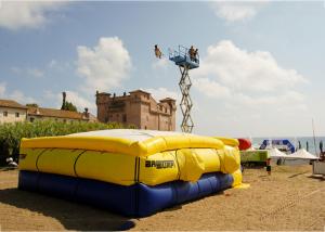China Hot sale inflatable stunt jump air bag,Adventure Inflatable Air bag for skiing on sale