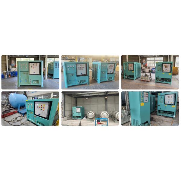 China New Refrigerant Recovery Unit With 3-stage Oil-less Compressor For Efficient Operation