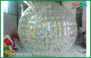 Inflatable Obstacle Course 1.0mm PVC Bubble Football Inflatable Body Zorb Ball For Summer Fun