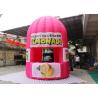 Purple Red Advertising Inflatable Tent 4 M Tall Lemonade Store For Event for sale