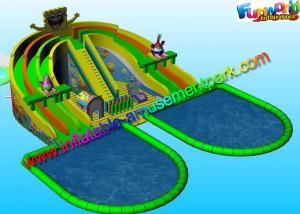 Wholesale Outdoor Spongebob Inflatable Slide Colorful With Water Pool Games from china suppliers