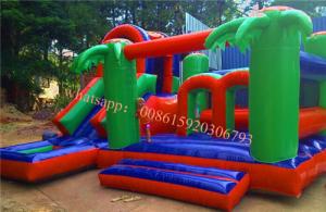 Wholesale inflatable jungle gym  commercial bounce house china bounce house bounce roun air bounce jumping balloon trampoline from china suppliers