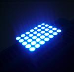 bright blue 5x7 Dot Matrix Led Display Wide Viewing Angle for Indoor And Outdoor