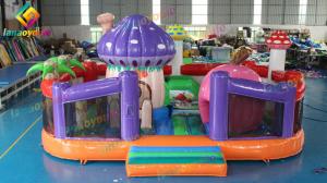 China Mushroom Inflatable Play Park For Toddlers / Blow Up Amusement Park on sale