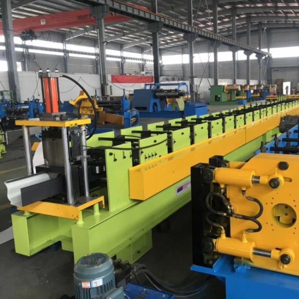 15m/Min Galvanized Steel Round Downspout Machine Customizable Color