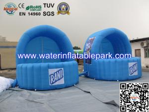 Wholesale Blue Inflatable Advertidsing Tent , 2 Person Clear Inflatable Lawn Tent from china suppliers