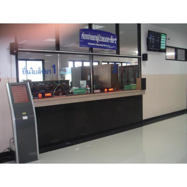 Indoor Multi Language Touch Screen Queue Ticket Machine