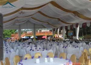 China Customized Outdoor Party Tents Outdoor Wedding Tent  With Curtains on sale