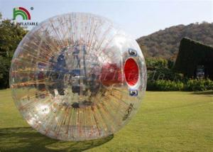 Wholesale Crazy Giant Human Hamster Ball , Grass / Hill PVC Water Roller Ball from china suppliers