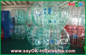 Wholesale Inflatable Lawn Games Clear / Red / Blue Inflatable Soccer Bubble Ball Giant Human Bubble Ball from china suppliers