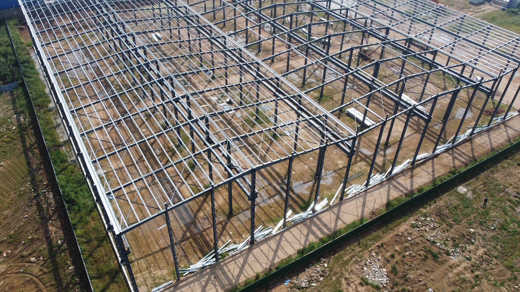 Well Designed Portal Frame Prefabricated Steel Structure Construction Industry Building