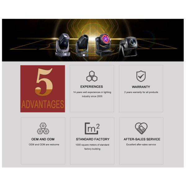 Factory Discount 5r 200w Sharpy Beam Moving Head