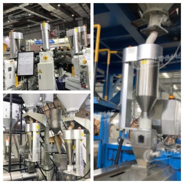 HDPE Pipe Material Feeding System Gravimetric Dosing System With Haul Off Machine