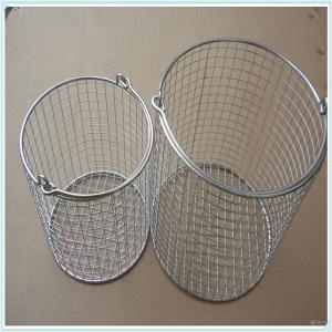 China stainless steel hospital disinfection baskets sterilization baskets/medical hospital perforated wire mesh baskets on sale