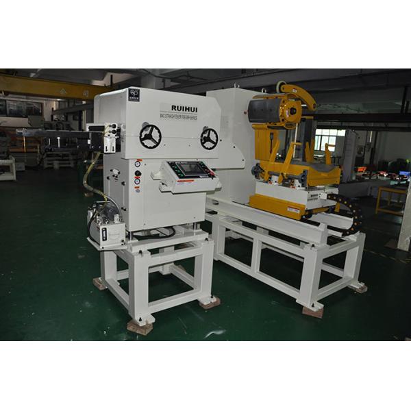 Hydraulic Heavy Material Rack Punch Decoiler Straightener Feeder Automatic Leveling Uncoiler