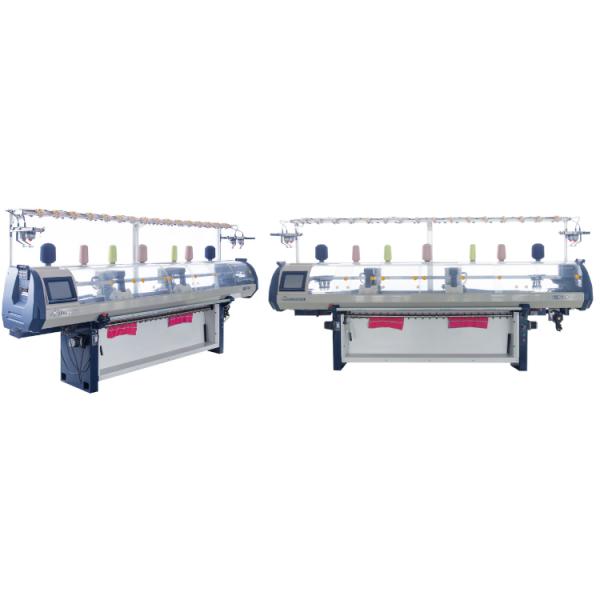 Manual Semi Automatic Flat Knitting Machine Jacquard Computerized Fully