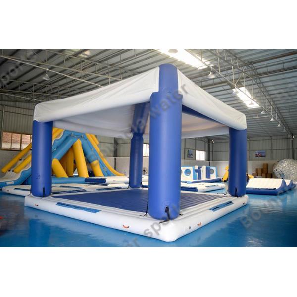 Floating Platform With Canopy For Water Park