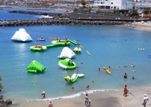 Wholesale Sea Inflatable Floating Water Park , Commercial Ultimate Inflatable Slide Park from china suppliers