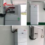 Amosolar Advanced Lithium Battery 10kWh High Voltage Pack for Home Temperature