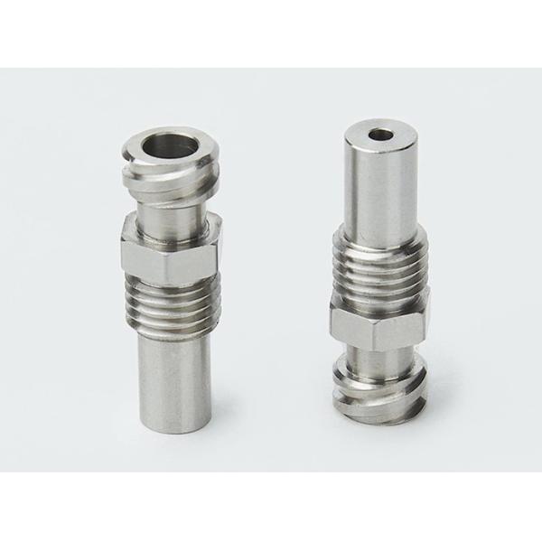 SUS304 CNC Precision Turned Parts Practical For Connector Industry