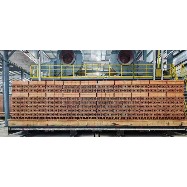 Brictec Double-Stack Firing Process with PLC Control Fully Automatic in Zhejiang Lvzhan Project