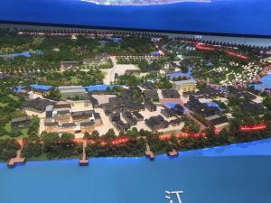Wholesale 1:150 Traditional Chinese Ancient Town Model Architectural Customized from china suppliers