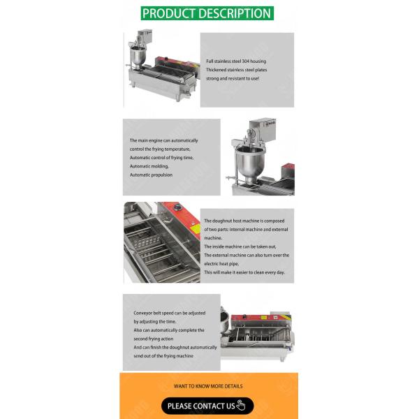 Mochi Donut Machine Donut Mini Mochi Auto Commercial Industrial Maker Frying Donut Making Machine