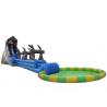 inflatable N slide with pool for chlidren for sale