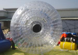 China Outdoor Inflatable Water Zorb Ball , Inflatable Bubble Ball For Beach Rolling Amusement on sale