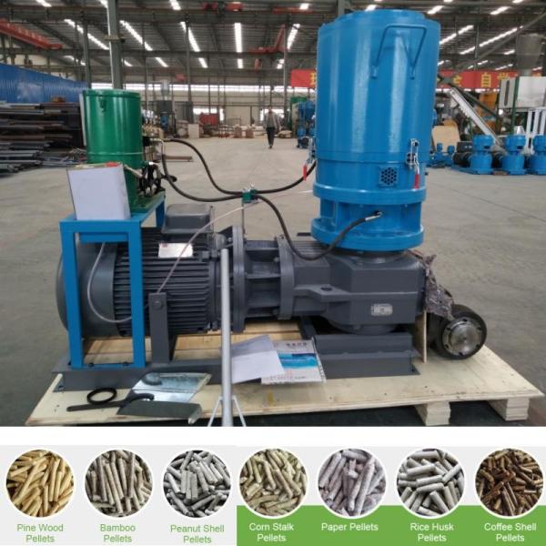 Raw Material Grass Pellet Mill Machine with Automatic Lubrication System